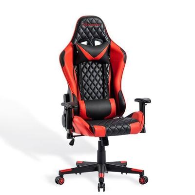 Игровое кресло - SEVEN COMFORT - Поворотное - Регулируемые 3D-подлокотники - Поддержка поясницы - Вращение 360°