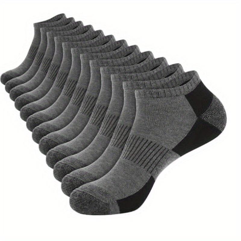 12 пар носков для бега для мужчин и женщин, дышащие, с амортизацией, спортивные носки до щиколотки, низкие носки, для спорта на открытом воздухе, пешего туризма, бега