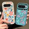 Мягкий чехол для телефона TPU с цветочным принтом для Google Pixel 9 Pro XL 8 Pro 8A, защитный матовый противоударный бампер