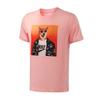 Shiba Inu Sunglasses Print Crew Neck Short Sleeve T-Shirt Men Tops Pink BQ0186-697