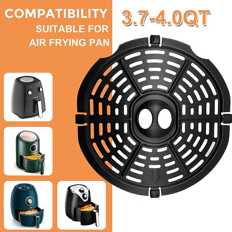 Сменная сковорода для гриля для аэрофритюрницы, 6/7/8'' Аксессуары для аэрофритюрниц с антипригарным покрытием