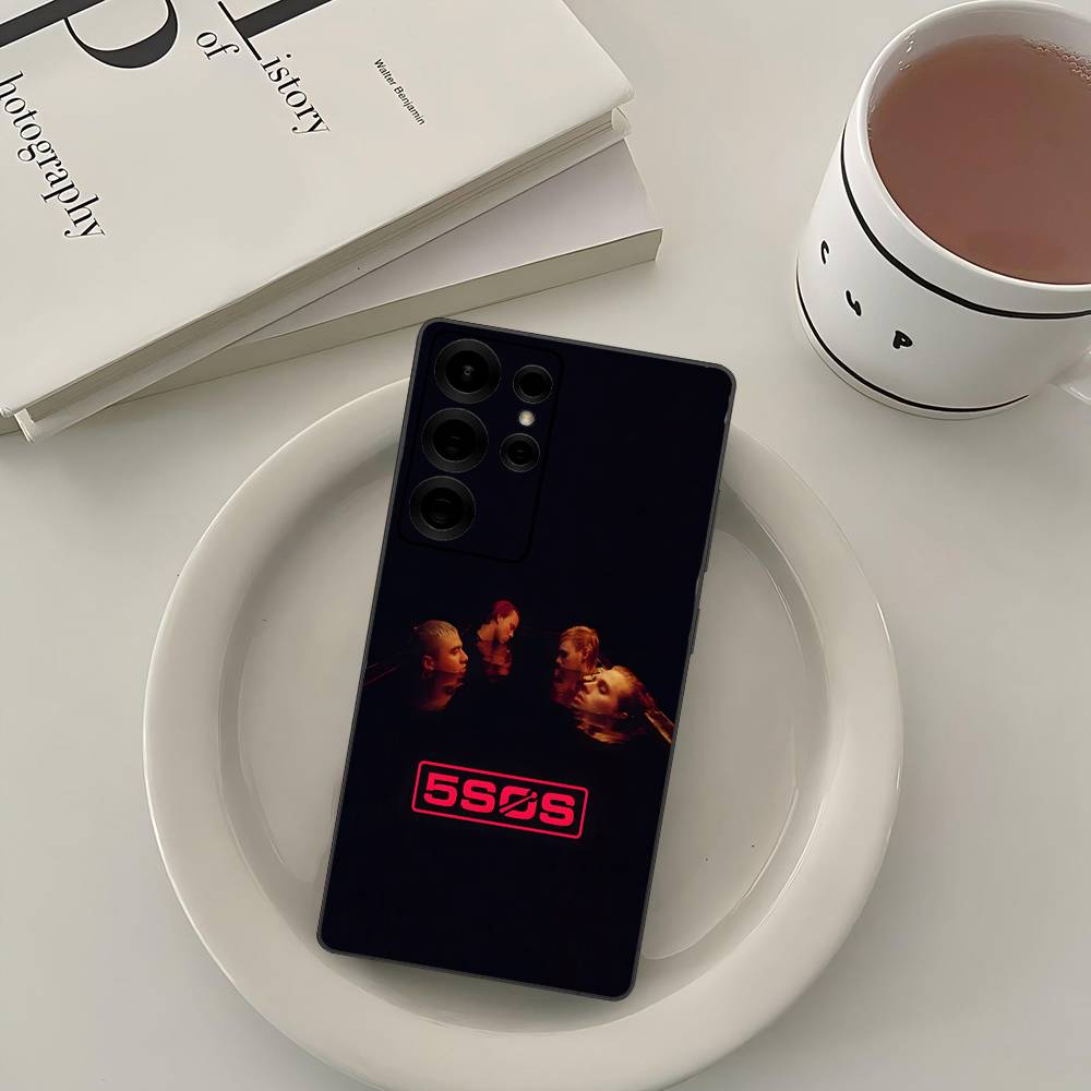 Чехол для телефона Seconds-of-Summers-5SOS для Samsung S 24 Fe 25 Ultra Plus 20 Lite 21 30 22 23 24 22 Ultra 5G Fundas