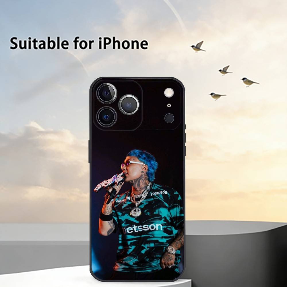Чехол для телефона Dei V R-рэпер Bad Boy для iPhone 17,16,15,14,13,12,11 Plus,Pro Max,XS, Мягкий силиконовый черный чехол