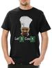 Let's Cook Chef Men's T-Shirt Breaking Walter Heisenberg Mr White Bad Los