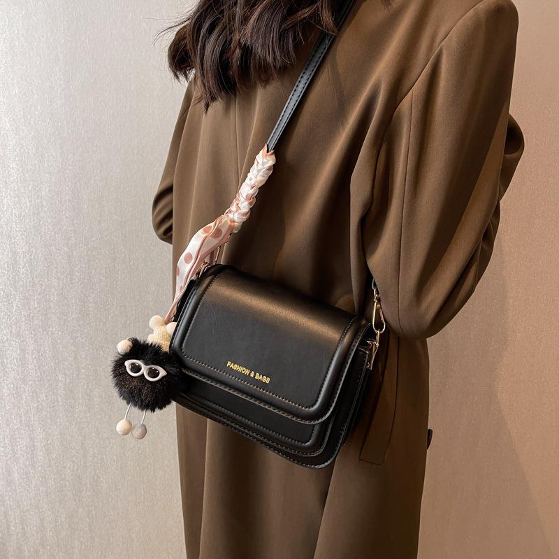 Fashionable Small Square Bag, Versatile Crossbody Bag, Women's Bag, Simple and Stylish Single-shoulder Bag