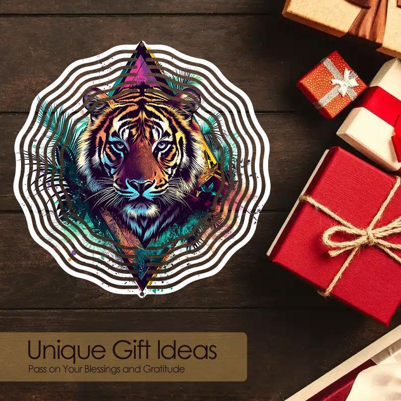 10-дюймовый подвесной ветряной спиннер с крючком на 360 градусов для декора балкона и сада, весенне-летнее уличное украшение