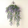 1Pc Artificial Lavender Fake Flower Wall Hanging Vine Rattan Wedding Party Decor
