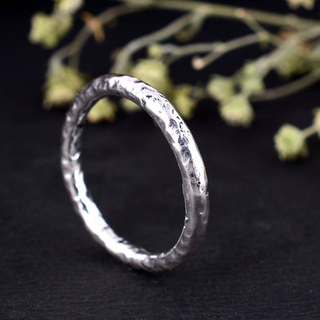 Silver Adjustable Arthritis Ring – Handmade Thumb Splint Therapy Ring, Comfortable Finger Support Band for Daily Use & Pain Relief