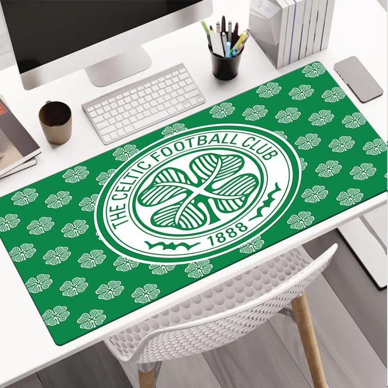 Celtic Fc Crest Design Mouse pad Mouse pad, Gaming Mouse Pad, keyboard pad, Desk Decor for computer notebook Fan Gift Birthday Gift