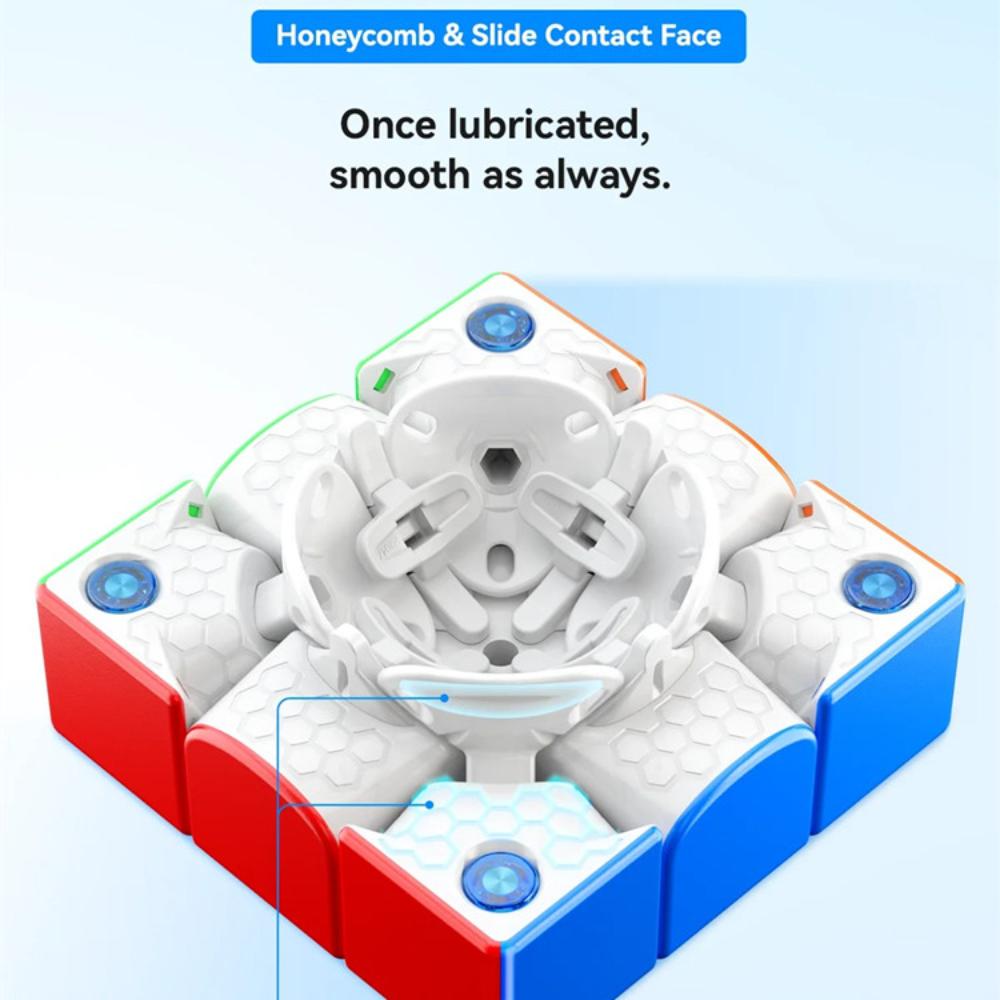 GAN 356 ME 3X3 Magnetic Magic Speed Cube Stickerless Professional Fidget Toys GAN 356ME Cubo Magico Puzzle Kids Toys