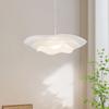 Modern Minimalist Eye-Protecting Cream Petal Chandelier for Warm Romantic Spaces