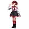 Evil Clown Costume For Women Halloween Fancy Dress Circus Clown Cosplay Costume Carnival Outfit
