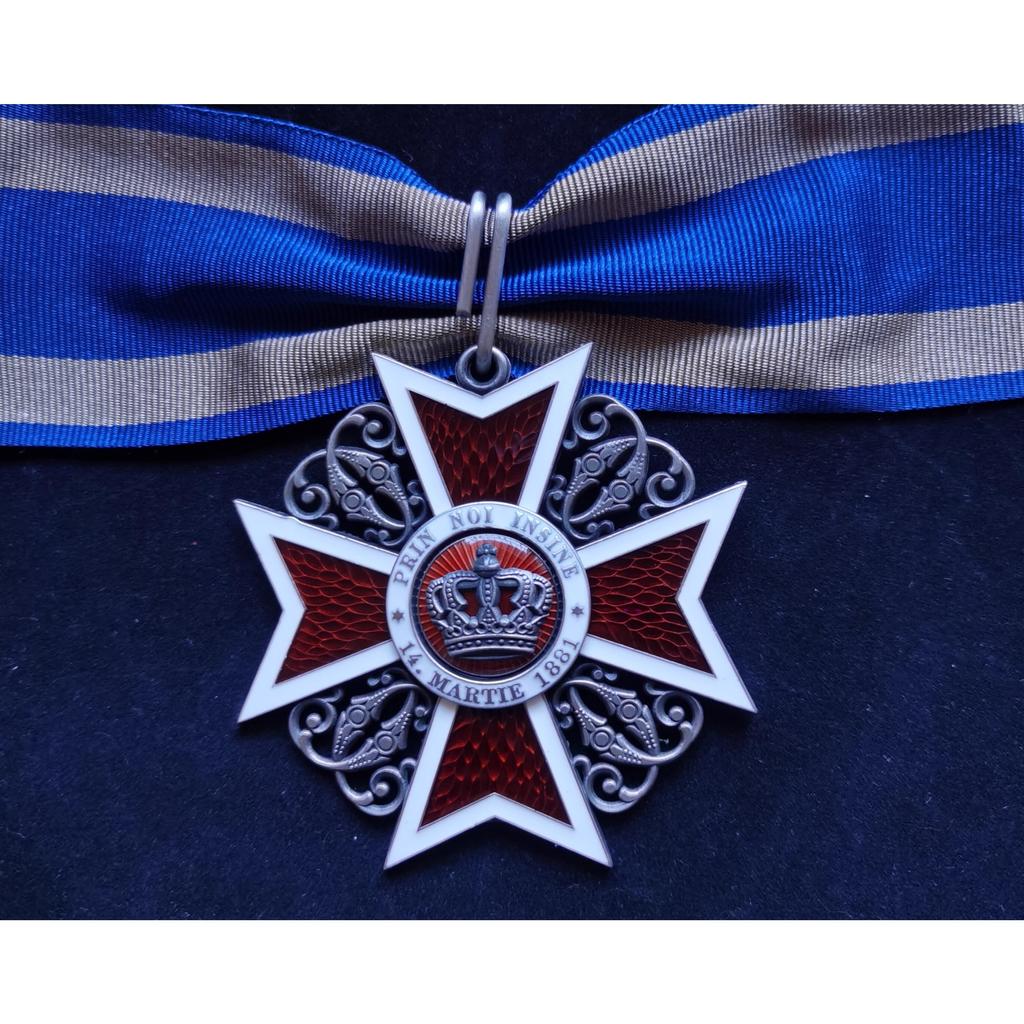 Экспортная перегравировка Большого коронованного креста Румынии