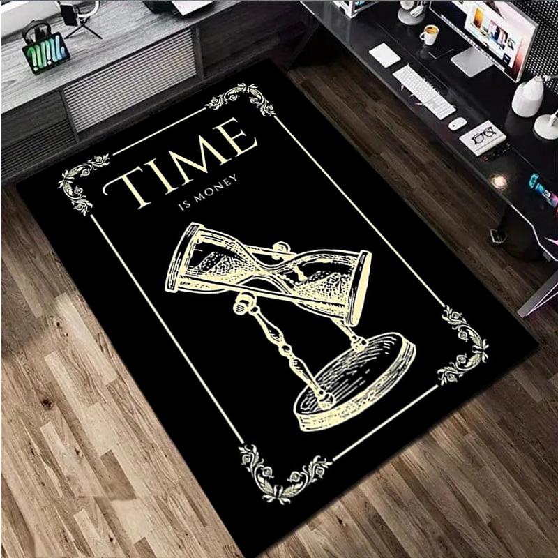 Money Rug - Home carpet Office Decorative Carpet For Living Room Bedroom Door Mat Floor Rug Computer Chair Area Rug