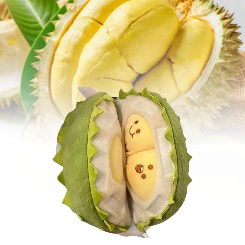 Removable Plush Durian Toy Dolls Soft Room Decoration Ornament Gifts Children