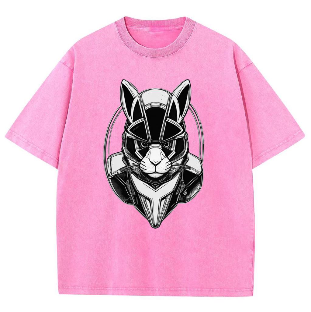 Женская футболка с коротким рукавом и принтом в виде мультяшных животных и букв, свободного покроя, унисекс, в винтажном стиле Харадзюку, смешная