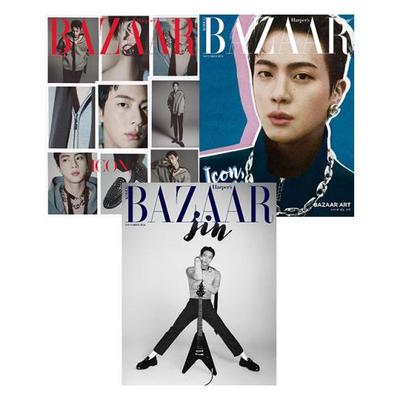 HARPER'S BAZAAR Корея 2024 Сентябрь, BTS JIN, Новые джинсы Minji, K POP, KFASHION