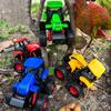 Farmer Stunt Car Inertia 4x4 Dual Inertia Stunt Green Climbing 360° Spin Flip Shock Утолщенные шины Внедорожный скутер Игрушечная машина в подарок на Хэллоуин