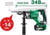 HIKOKI 36V Cordless Drill D3613DA and Case Sold (Charger Separately)