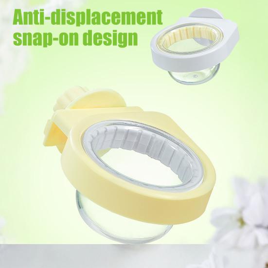 Кормушка для попугаев Высокоэластичный дизайн Легкая установка Очистка Прозрачная миска Аксессуар для клетки попугая