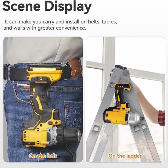 1 комплект зажимов для ремня для инструментов. Простые в установке зажимы для инструментов из нержавеющей стали. Комплект крючков с винтами Dewalt N268241.