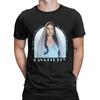 LANA DEL REY Футболки Honeymoon для мужчин Повседневные футболки из чистого хлопка С круглым вырезом С коротким рукавом Графические футболки