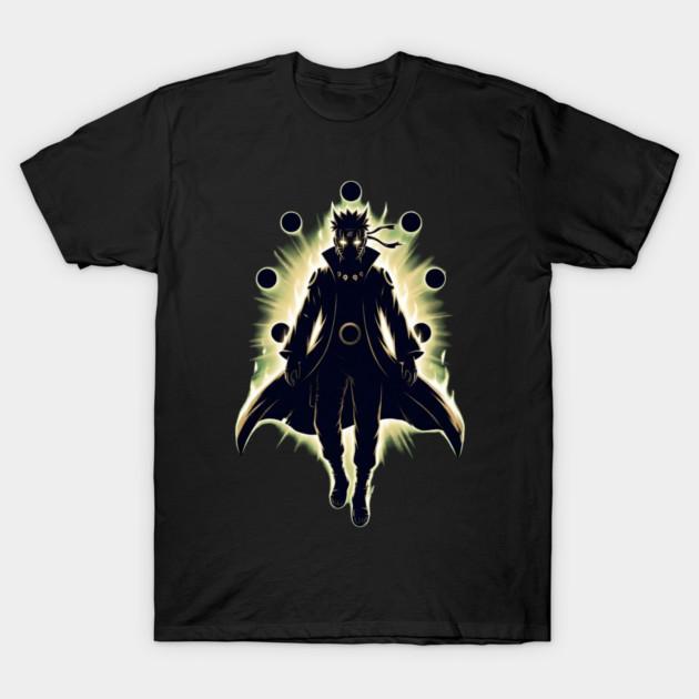 Asian Size Cotton Unisex Tshirt Print T-shirt Six Paths Power T-shirt No-Cut Print Regular Fit