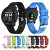 Силиконовый ремешок 20 мм для Garmin Forerunner 245 245M 645 Vivoactive 5 Venu Smart Watch Band для Samsung Galaxy Watch 42 мм Active 2