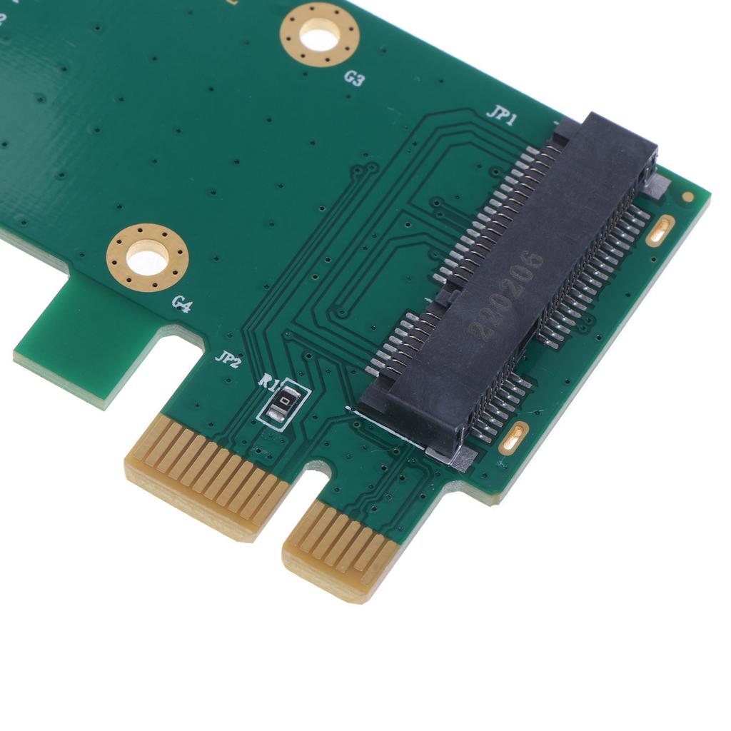 MINI PCIE to PCI-E Wireless Card PCI- for Express WIFI Network Adapter Green Edi