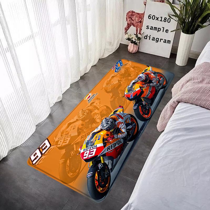 Interior Floor Mat Doormat Marc M-Marquez 93 Non-slip Foot Rug for Entryway Kitchen Carpet Bedroom Bedside Mats Home Decoration