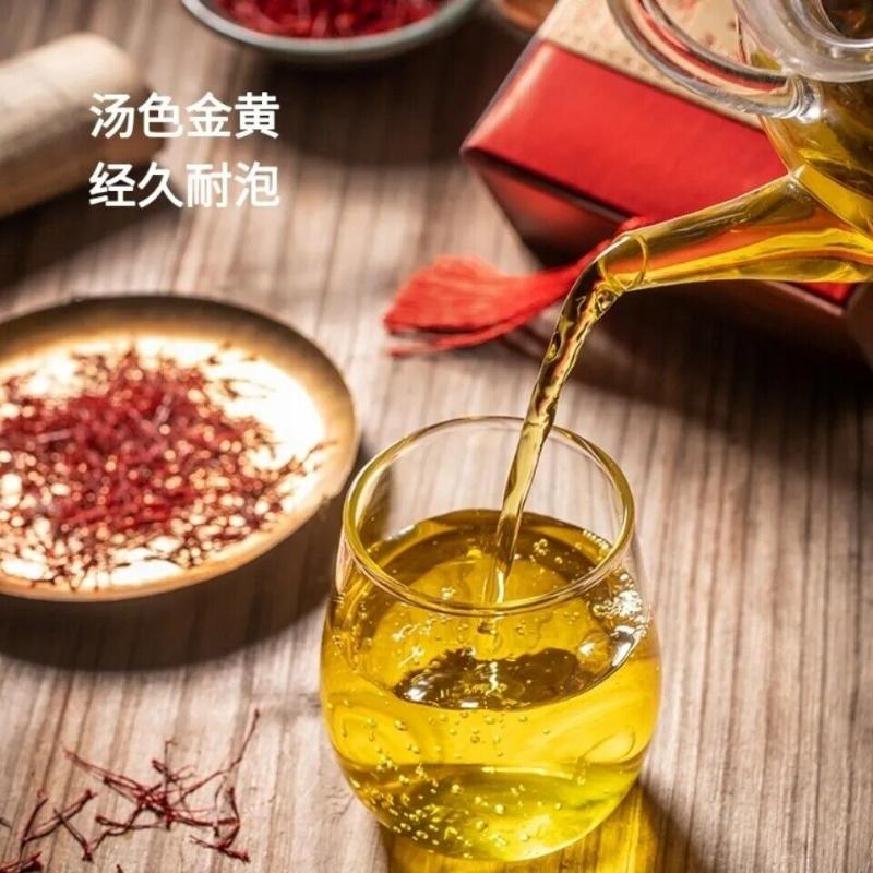 3gZang Hong Hua Трава Шафран Крокус Стигма Кроки Полный Красный
