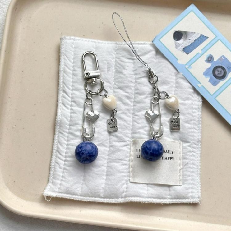 Мобильный ремешок/брелок для пассажиров, подвеска «Черника», шнурок для телефона, женский аксессуар для сумки для повседневного использования