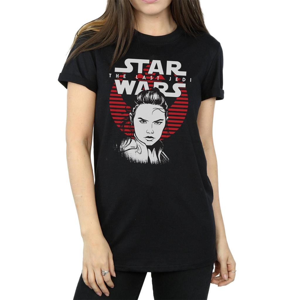 Star Wars Womens/Ladies The Last Jedi Heroes Cotton Boyfriend T-Shirt