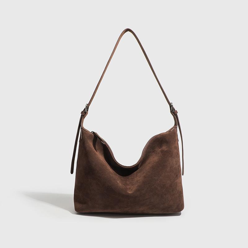 Spring And Summer Soft Leather Versatile Bag Small Bag, First Layer Tree Paste Cowhide Messenger Bag, Light Dumpling Bag, Shoulder Bag