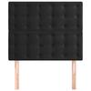 Maison Exclusive - Tête de lit Noir 90x5x118/128 cm Velours