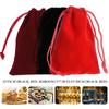 Mini Velvet Bags Jewelry Bags Multifunctional Storage Drawstring Pouch Confectionery Gifts Cookies For Christmas 12X15Cm