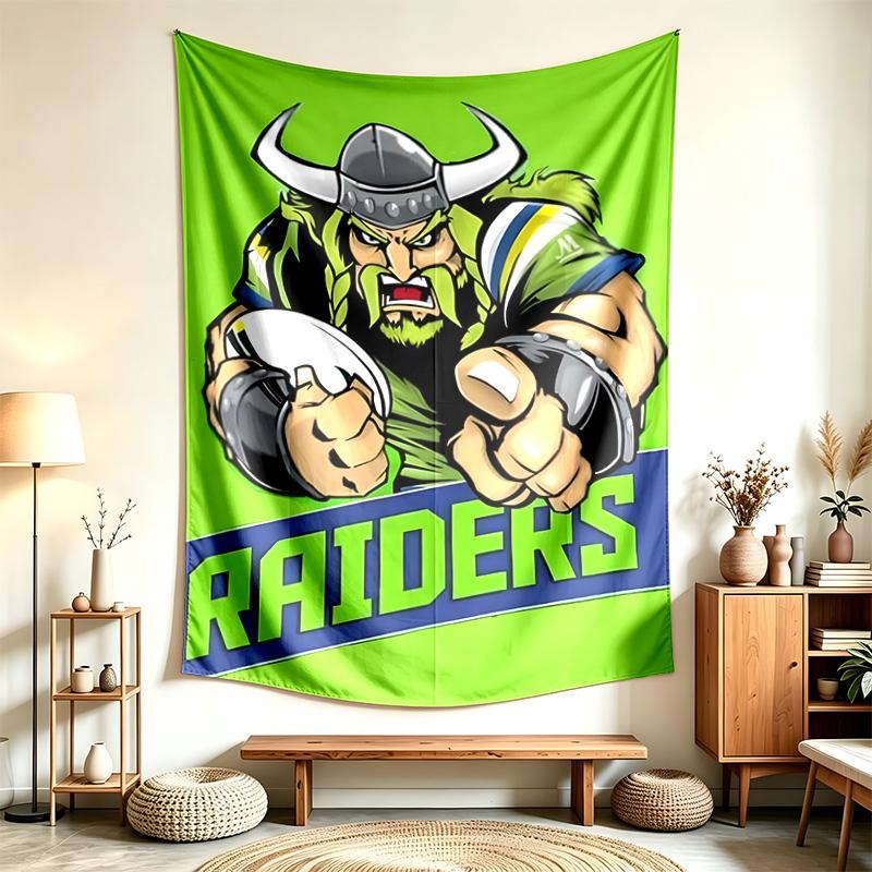 Canberra Raiders (14) Tapestry Suitable For Decorating Homes Dorms And Bedrooms Soft To The Touch And A Perfect Gift For Friends And Family