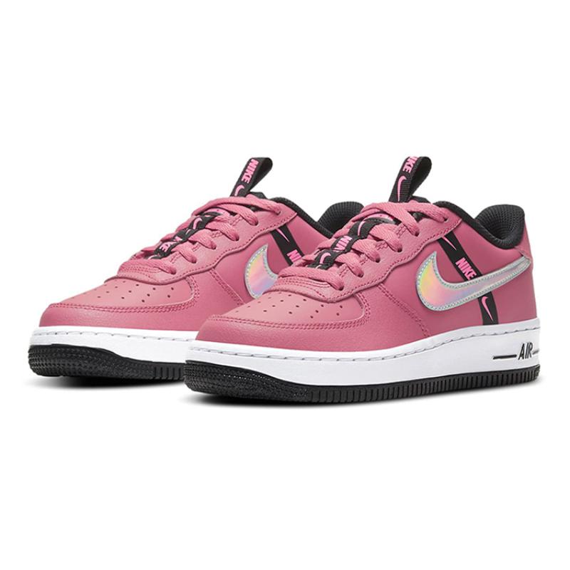 Nike Кроссовки Air Force 1 Low LV8 KSA Worldwide Pack Desert Berry Black GS CT4683-600