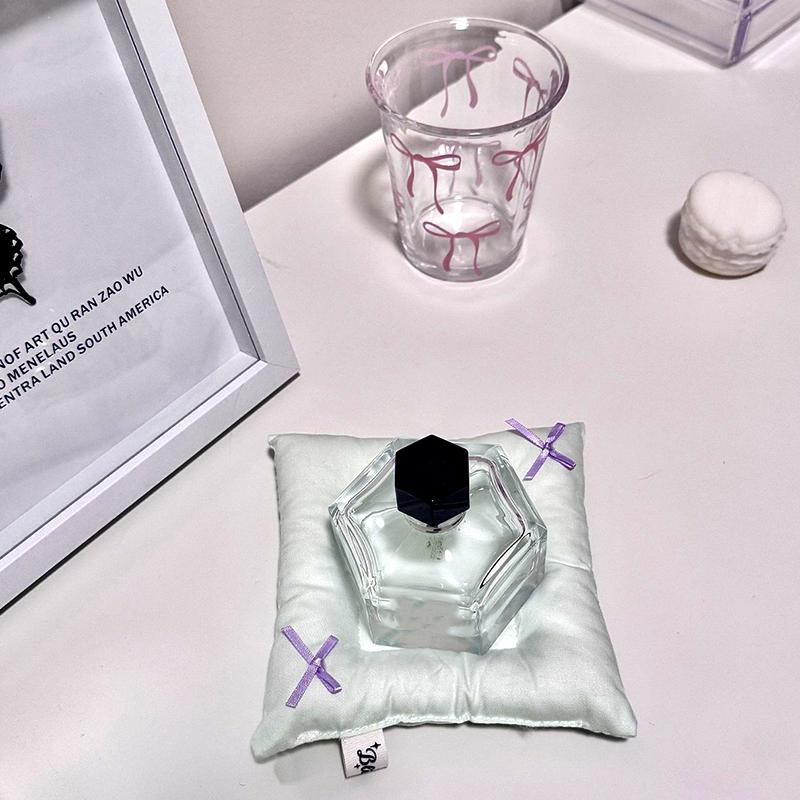 1 шт., реквизит для хранения ключей, мягкий, утолщенный, в корейском стиле, двухсторонний, для домашнего декора, с бантом, для украшений, хлопковая подставка