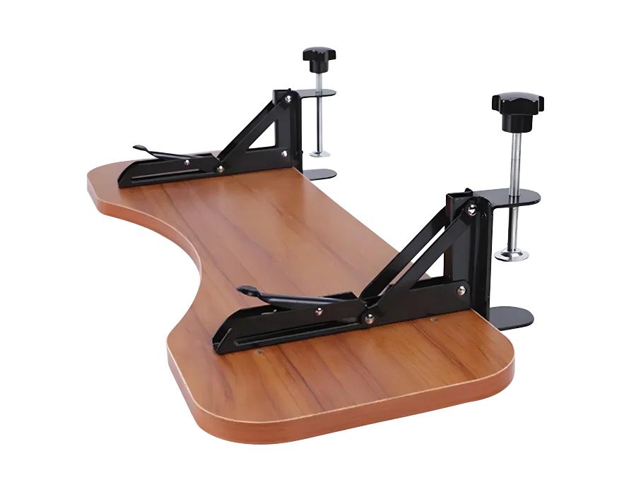 Foldable Keyboard Shelf, Up to 25 Load, Under Table Shelf, Keyboard Cabinet Hdwr Solidhand-Kt03