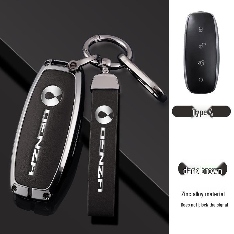Чехол для ключа Denza D9 для 23 моделей - Высококлассный N7 N8 Корпус ключа с дистанционным управлением для автомобиля и пряжка