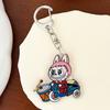 Мультяшный монстр Лабубу Акриловый брелок Милые забавные подвески Сумка Подвеска Креативный рюкзак Подвесные украшения Подарки на день рождения