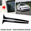 Подходит для VW Volkswagen Polo Mk5 6R 6C 2011 2012 2013 2014 2015 2016 2017 Заднее стекло плавники молдинг боковой спойлер крыло отделка