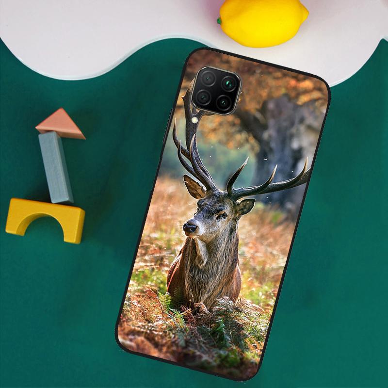 Чехол Олень для Huawei Nova Y73 Y72 Y70 Y90 Y60 Y61 Y91 12s 12i 11i 8i 9 10 SE P40 Lite P30 P60 Pro