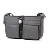 Сумка через плечо Samsonite Red RHIANN 2, Корейский дизайн, с отделением для планшета, Легкая, Расширяемый интерьер, Деловая повседневная сумка, Угольно-серый
