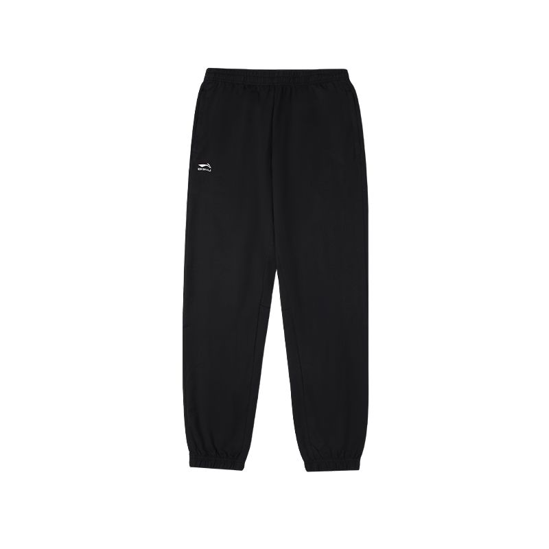 Повседневные брюки Li Ning мужские черные умеренные спортивные штаны AKLCB05-1