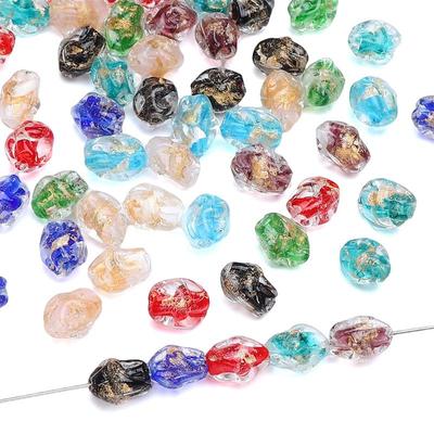 Хрустальные стеклянные бусины, свободные прокладки в стиле ретро, бусины с пришельцами для изготовления ювелирных изделий, браслет, ожерелье