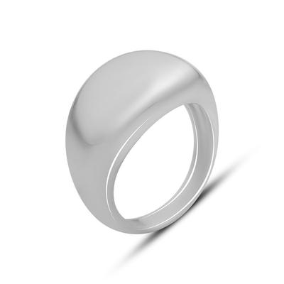 Серебряное кольцо с без камней, вес изделия 5,78 гр (2175698)
