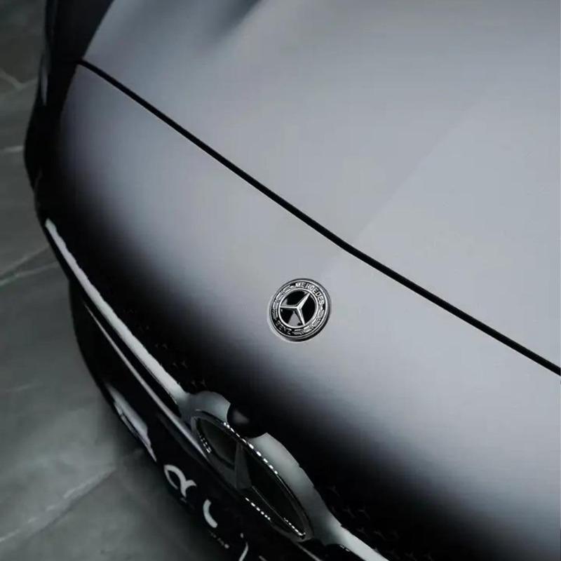 1 шт. 42 мм 3D Металлический Автомобильный Эмблема Капота Наклейка Шильдик Для Mercedes Benz W203 W204 W205 W206 W212 W213 W222 W223 Стайлинг
