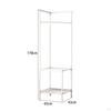 Coat Rack Clothes Garment Floor Bedroom Hanger Apartment Multifunctional Dorm Living Room
